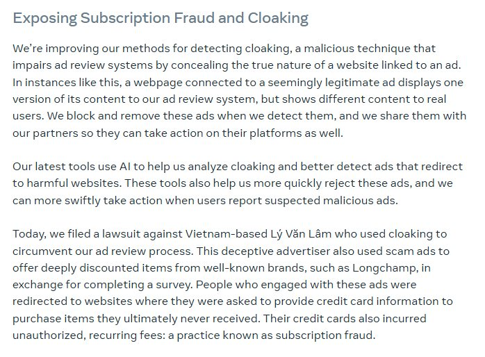 Meta khởi kiện một người Việt Nam- Ảnh 2.