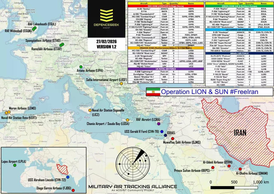 Thành phần cực lớn lực lượng hỗn hợp Mỹ - Israel tấn công Iran đã được tiết lộ- Ảnh 3.