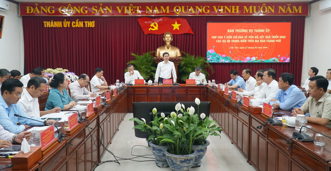 Nâng cấp quốc lộ ở Cần Thơ, tiến độ thi công chưa được 1%- Ảnh 2.