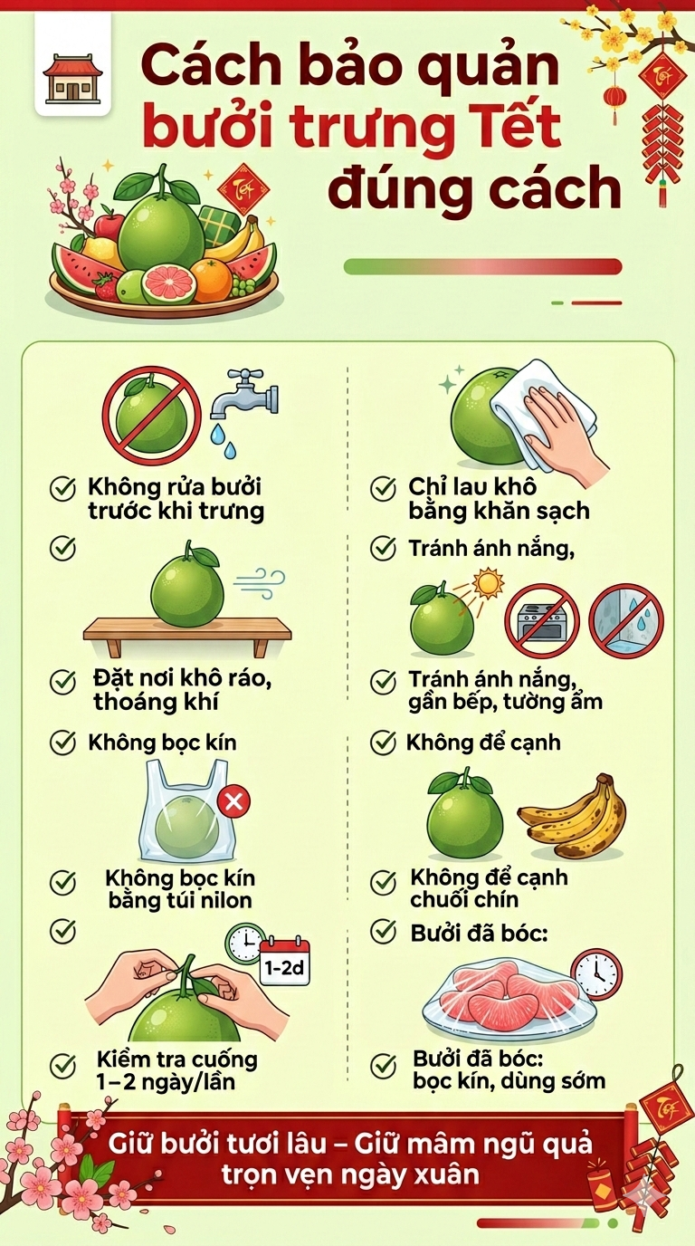 Cảnh báo đặc biệt tới các gia đình đang bày bưởi ngày Tết- Ảnh 4.