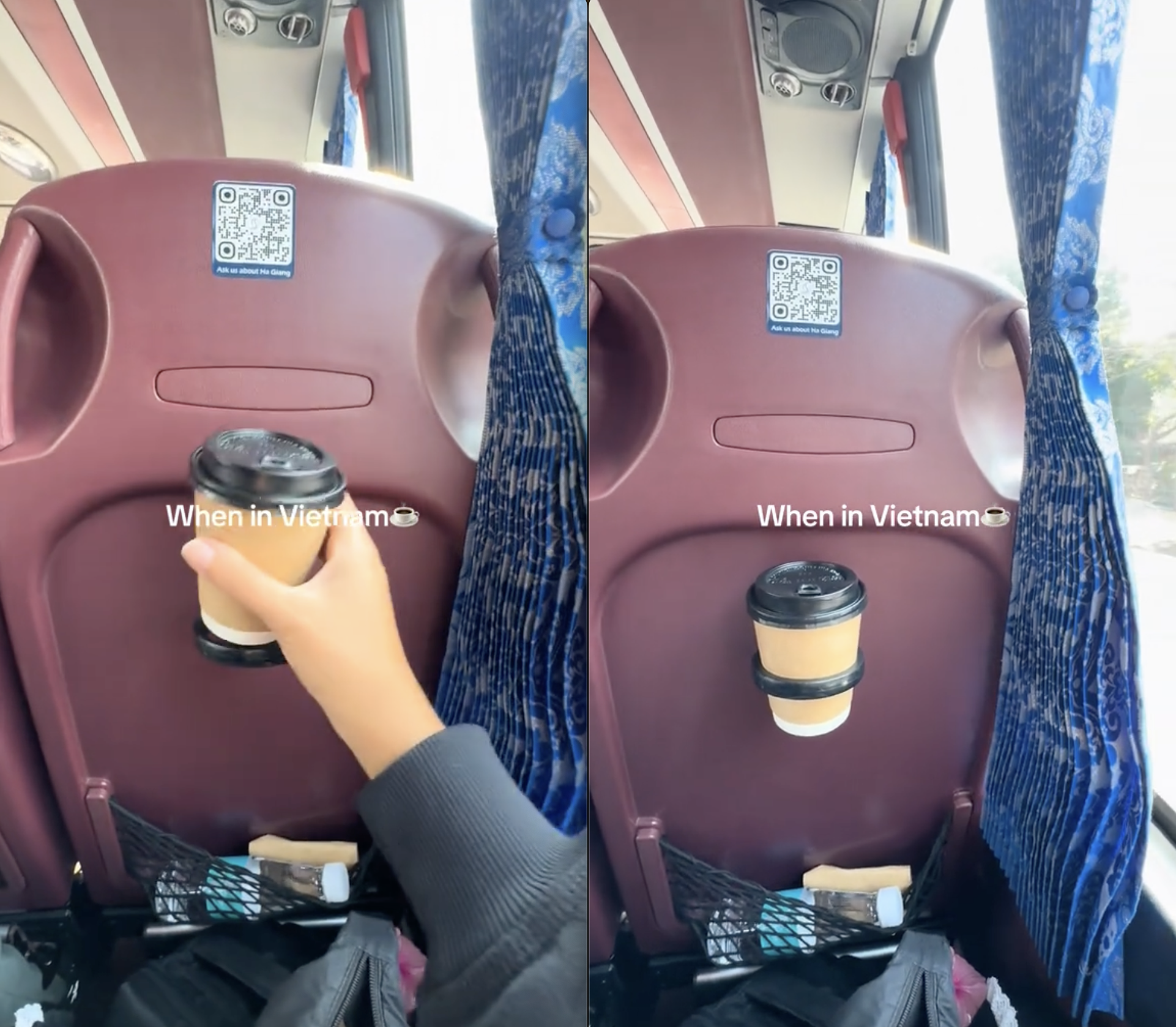 Khách Tây sững sờ khi thấy 1 thứ gắn trên ghế xe khách ở Việt Nam: "Thật là kỳ lạ"! - Ảnh 2.