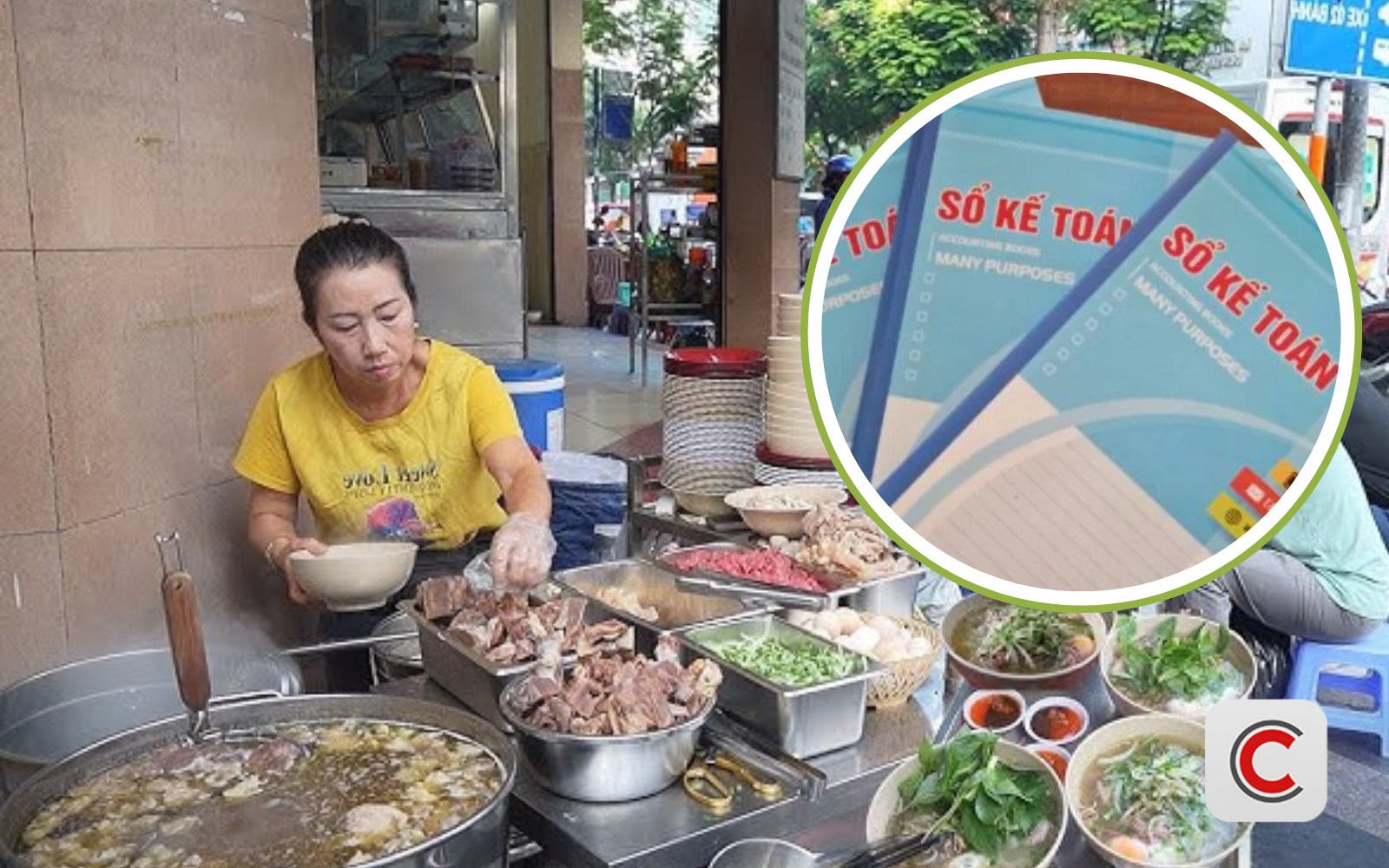 Hộ kinh doanh quán ăn nhỏ thì cần sổ sách như thế nào? Cục Thuế giải đáp- Ảnh 1.