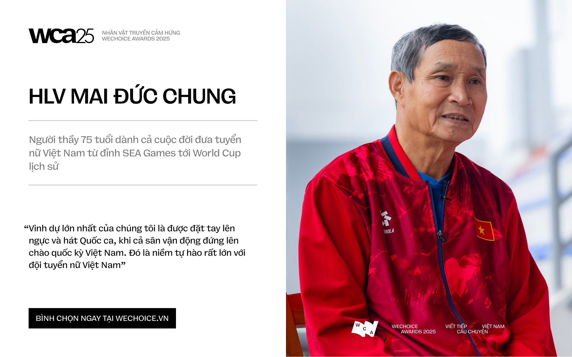 HLV 75 tuổi Mai Đức Chung của đội tuyển nữ Việt Nam: “Thắng thì các con nhận, thua thì bác chịu”- Ảnh 28.