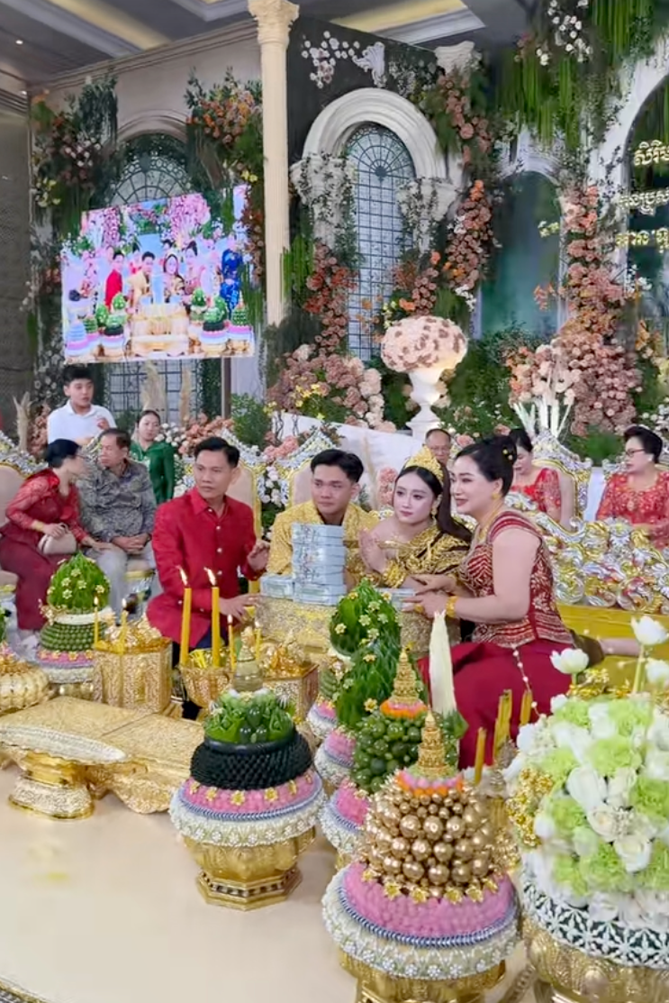 Đám cưới trăm tỷ của cô dâu Tây Ninh: Lý do chú rể Campuchia gia thế khủng vẫn ở rể, còn "lép vế" vợ- Ảnh 6.