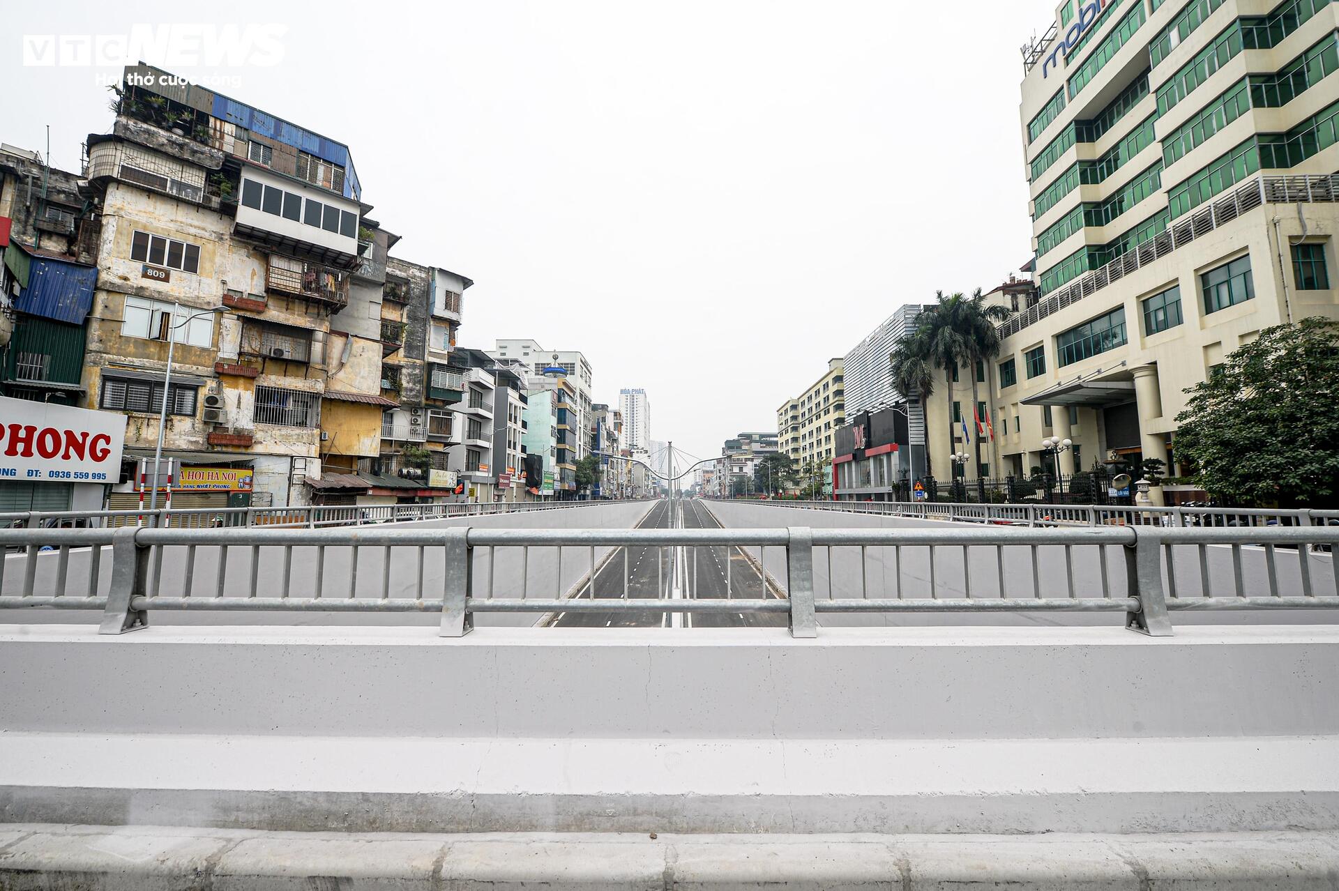 Diện mạo hầm chui gần 800 tỷ đồng ở Hà Nội trước ngày thông xe- Ảnh 6.