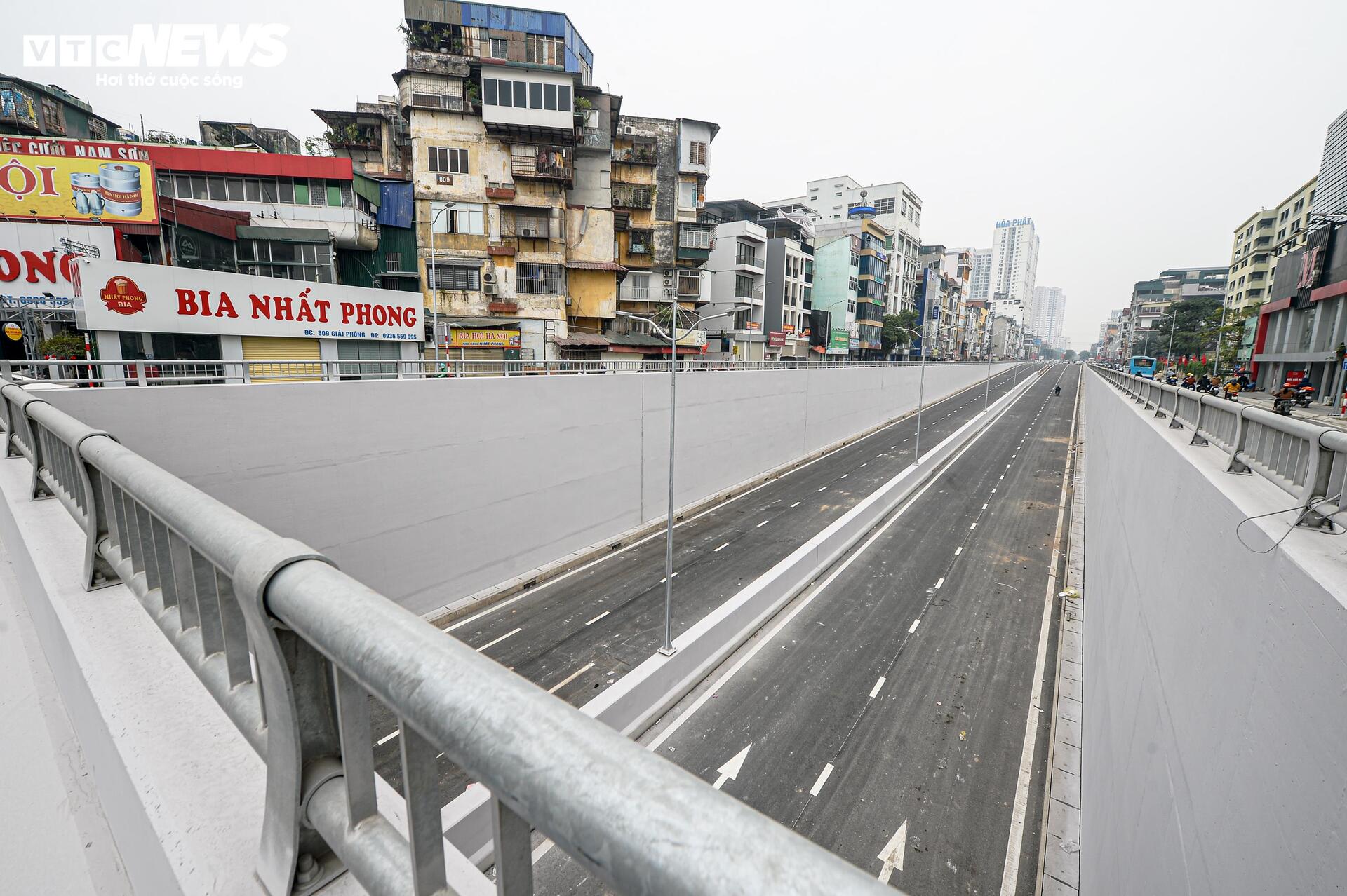 Diện mạo hầm chui gần 800 tỷ đồng ở Hà Nội trước ngày thông xe- Ảnh 18.