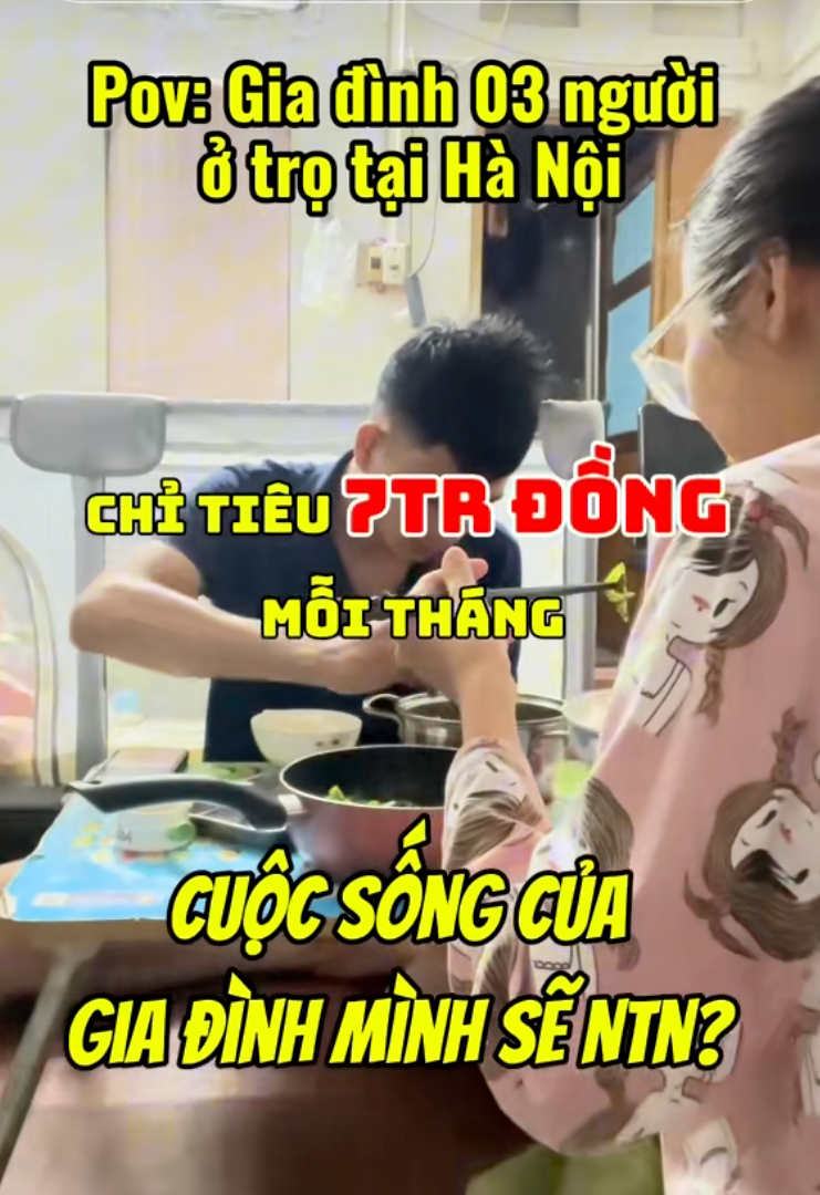 Chi tiêu 7 triệu/tháng cho gia đình 3 người thuê trọ ở Hà Nội: Cách chúng tôi chia tiền để không tháng nào vỡ kế hoạch- Ảnh 1.