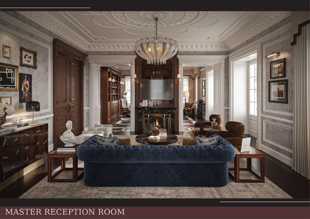 Xuất hiện những hình ảnh đẹp như mơ về một khu dinh thự siêu sang giữa lòng Tây Hồ Tây  - Ảnh 4.