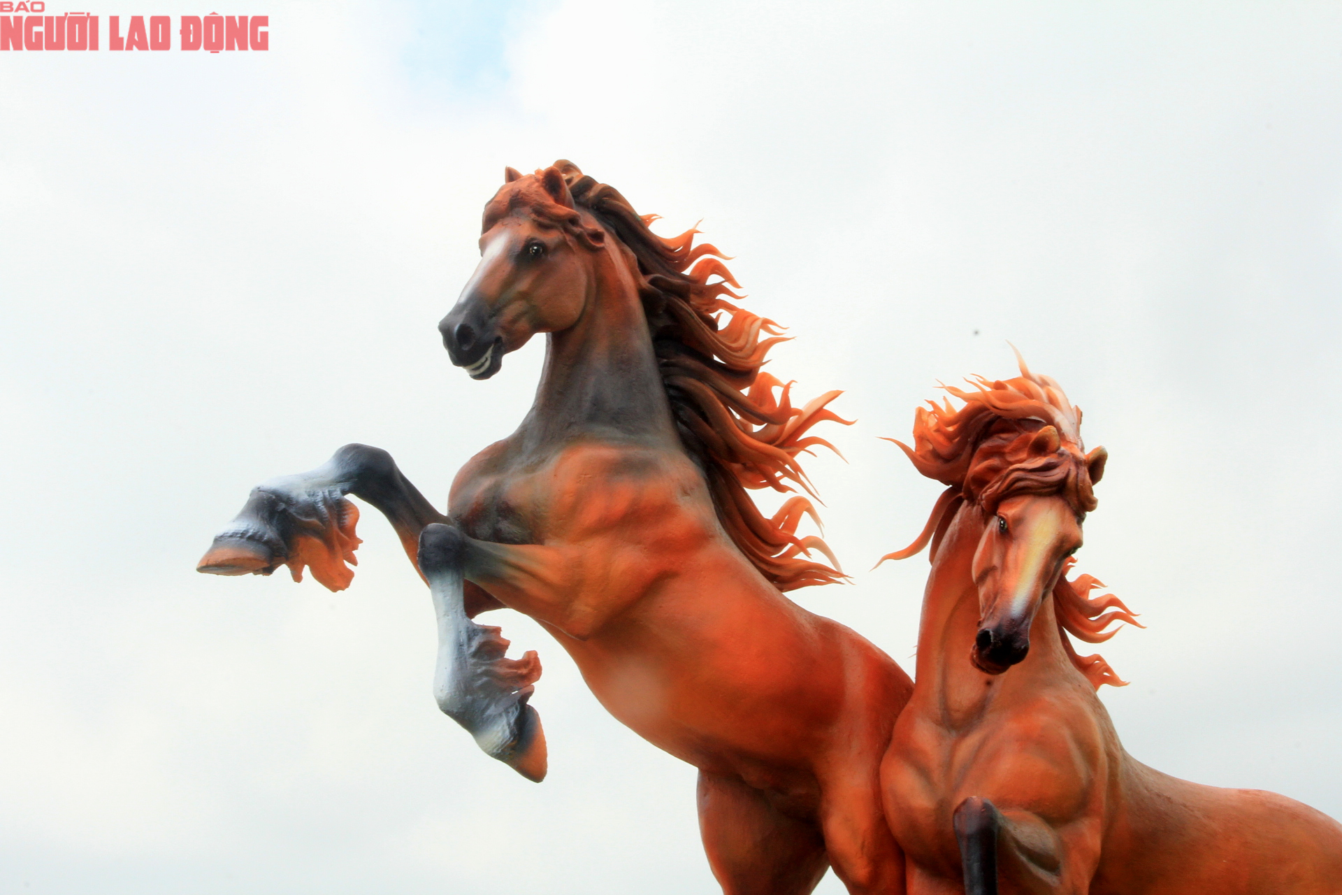 Linh vật ngựa độc đáo ở Quảng Trị do nghệ nhân Đinh Văn Tâm chế tác - Ảnh 5.