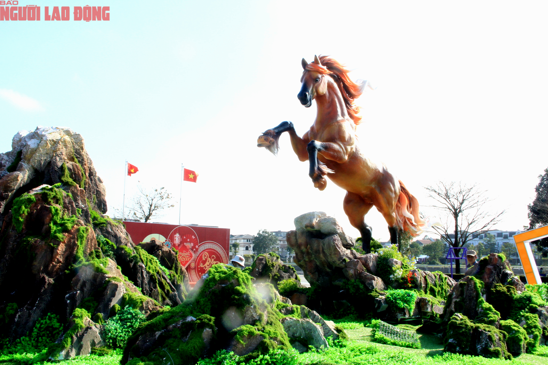 Linh vật ngựa độc đáo ở Quảng Trị do nghệ nhân Đinh Văn Tâm chế tác - Ảnh 8.