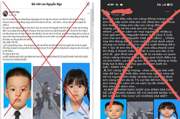 Bác tin '2 trẻ nhỏ bị bắt cóc ở khu Times City, Hà Nội'- Ảnh 1.