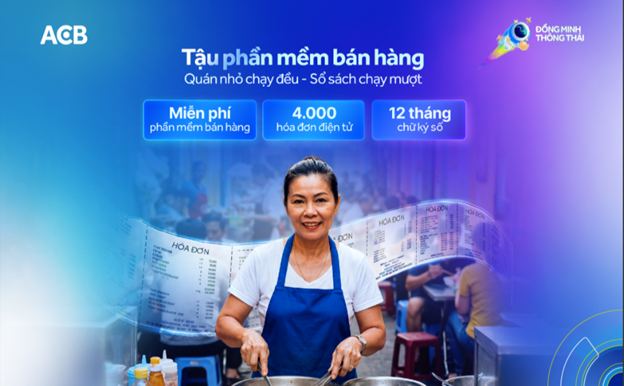 Giữa lúc lãi suất tăng, ACB ngược dòng giảm đến 2%/năm lãi vay cho hộ kinh doanh - Ảnh 3.