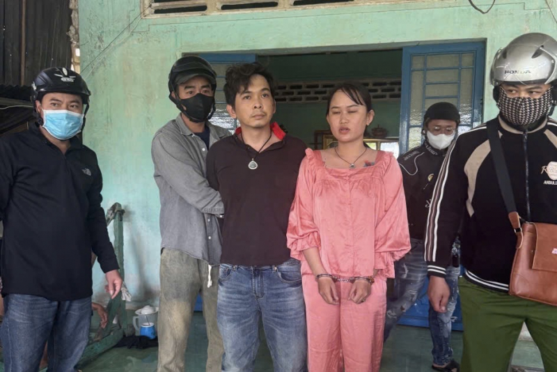 Bắt vợ chồng Trần Dương Hoàng 35 tuổi và Phan Thu Hiền 27 tuổi - Ảnh 1.