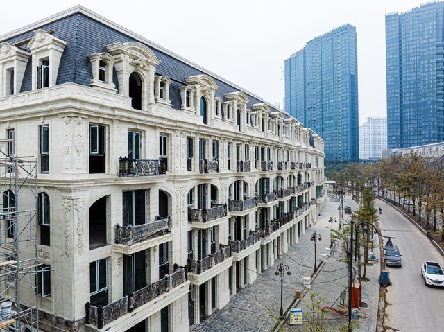 Dự án dinh thự và shop villas nằm trọn trong quy hoạch 