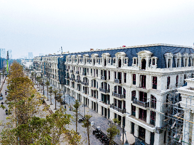 Dự án dinh thự và shop villas nằm trọn trong quy hoạch 