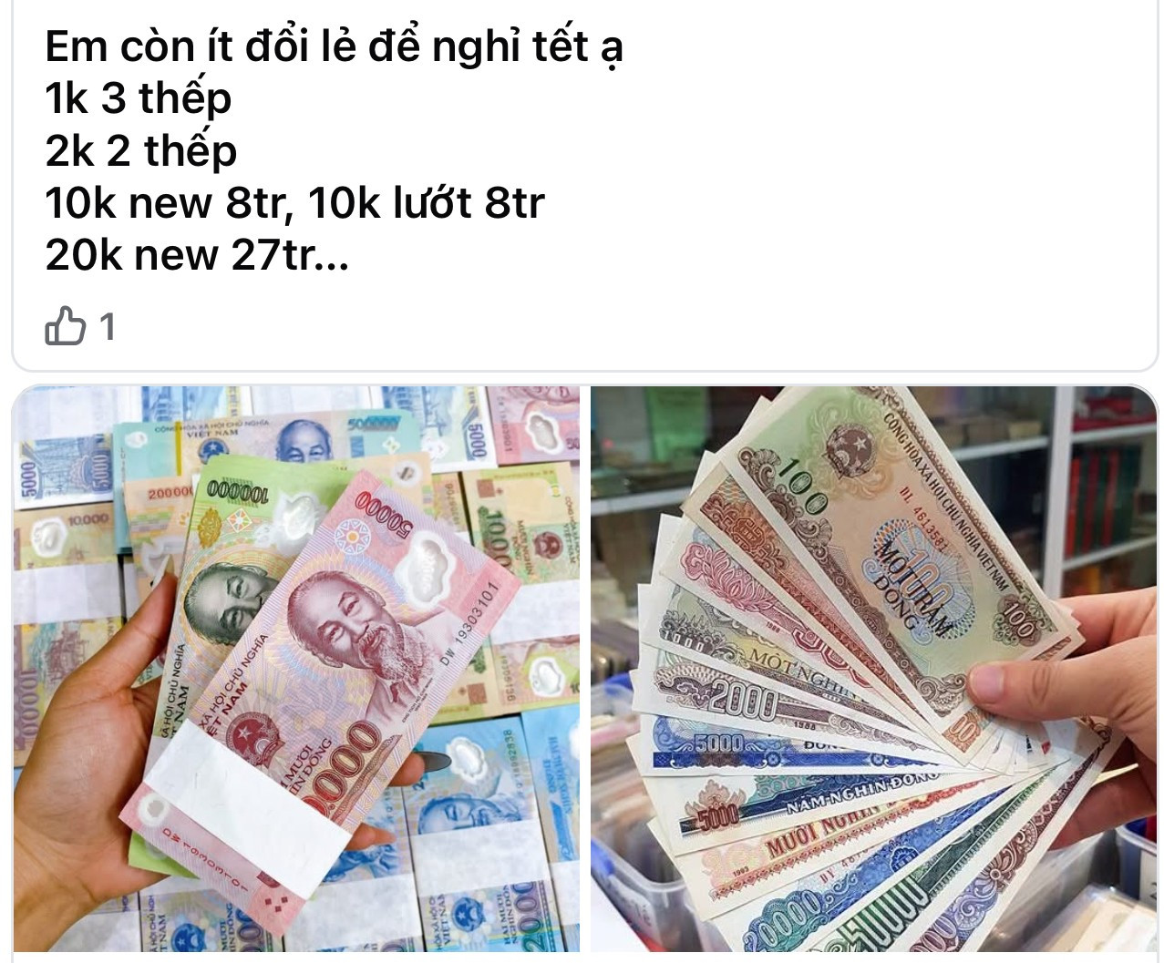 Công an cảnh báo về tình trạng lừa đảo đổi tiền lẻ, tiền mới qua mạng dịp Tết- Ảnh 1.