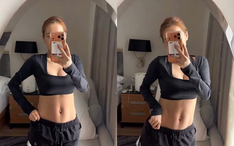 Không thể tin đây là vóc dáng của Nhã Phương sau 2 tuần sinh con- Ảnh 1.