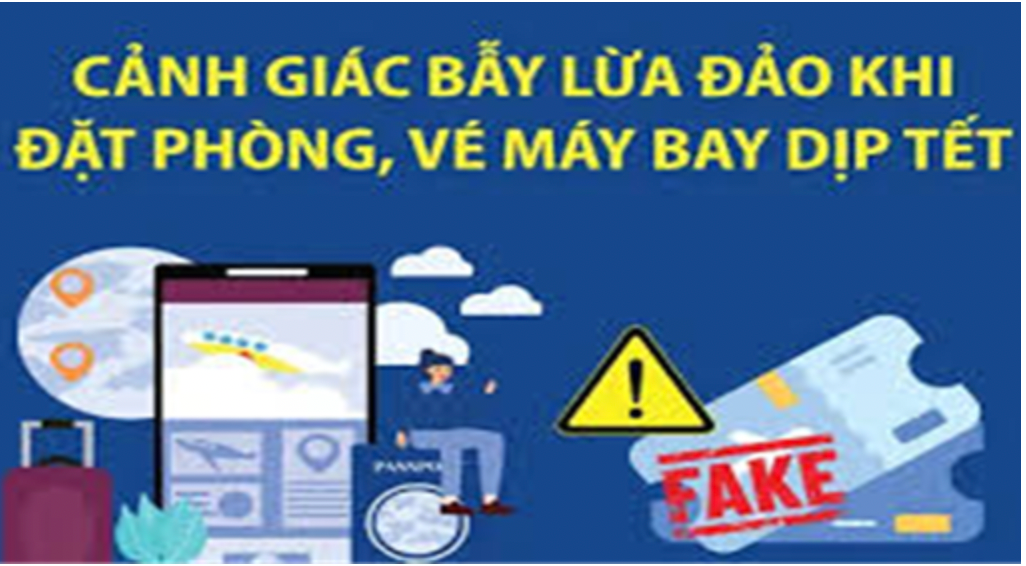 Bộ Công an cảnh báo lừa đảo vé máy bay, đặt phòng giá rẻ dịp Tết- Ảnh 1.