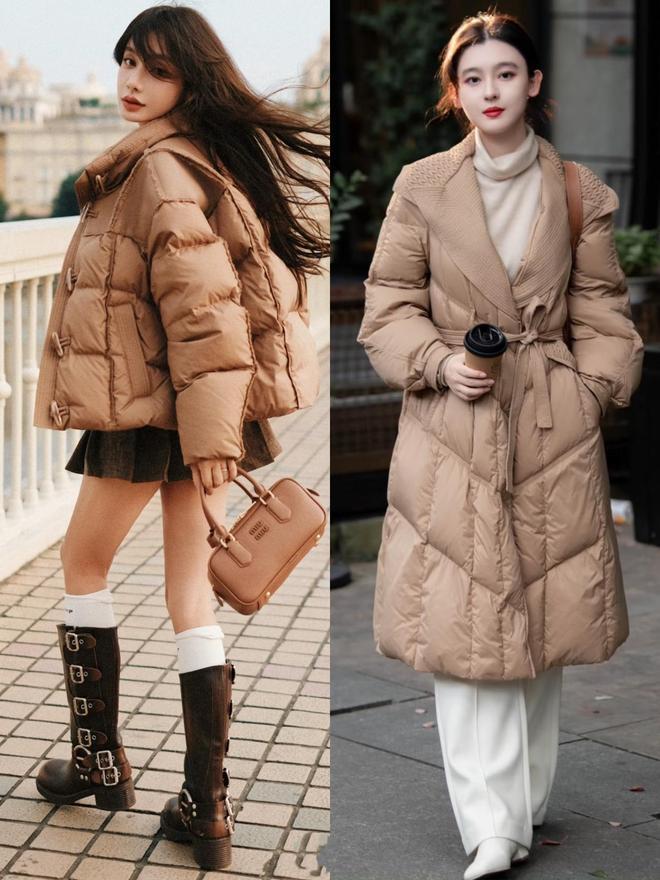 Tết này diện áo phao đừng chỉ chăm chăm đen với trắng: Ghim ngay 4 gam màu "phú quý" vừa sang vừa tôn da, mặc lên là thấy khí chất ngút ngàn- Ảnh 11.