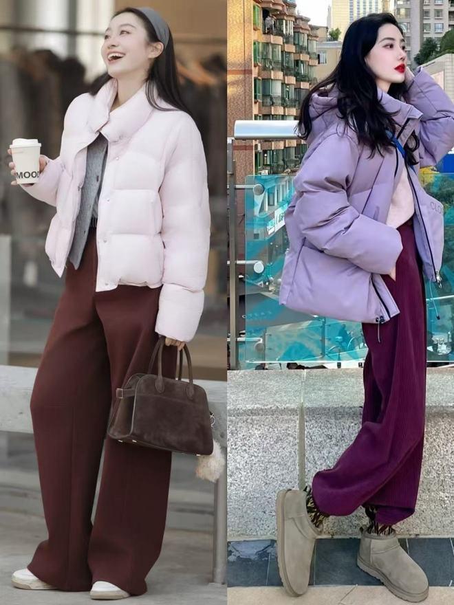 Tết này diện áo phao đừng chỉ chăm chăm đen với trắng: Ghim ngay 4 gam màu "phú quý" vừa sang vừa tôn da, mặc lên là thấy khí chất ngút ngàn- Ảnh 12.