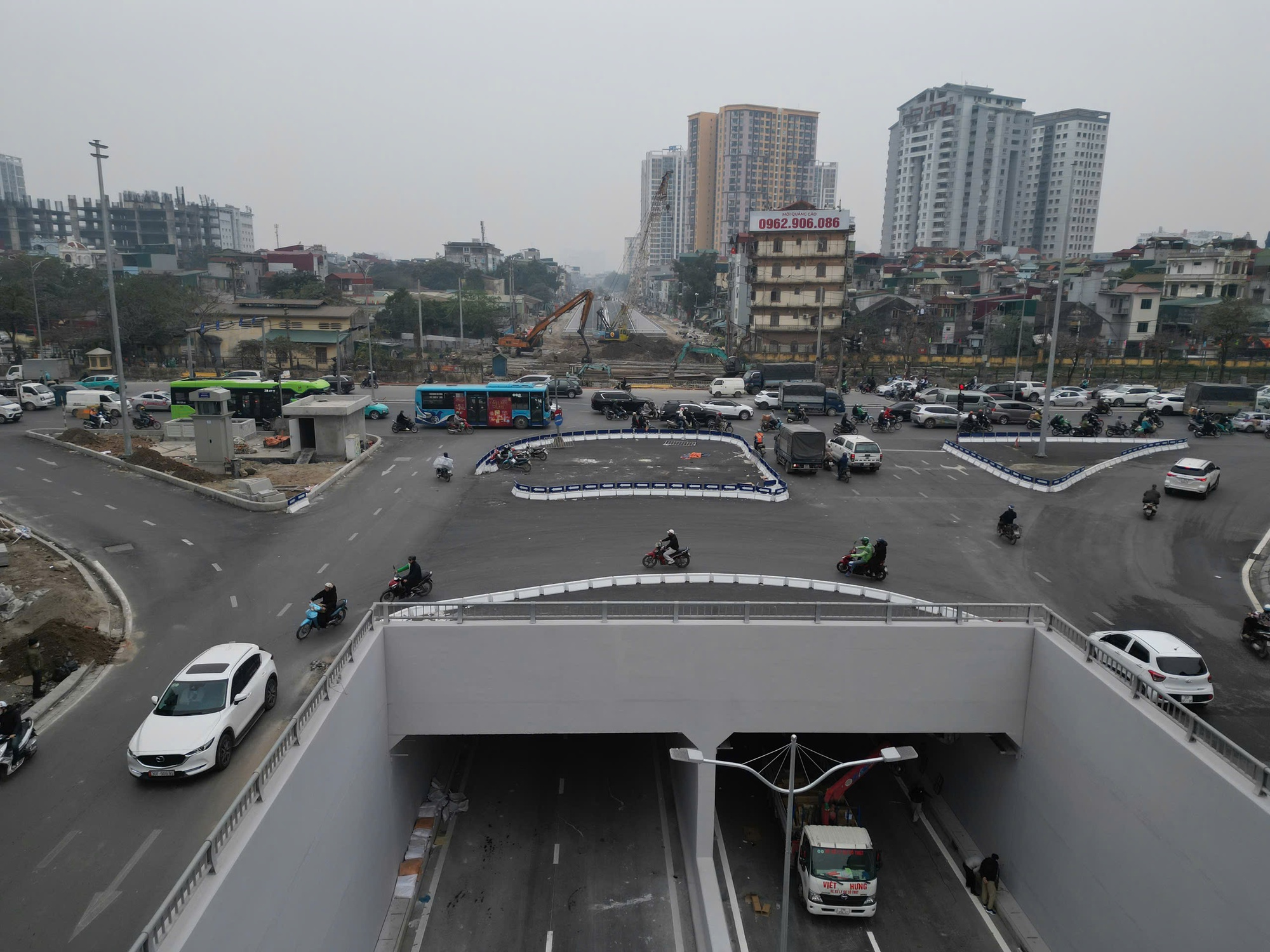 Hầm chui qua đường sắt gần 800 tỉ đồng sắp thông tuyến- Ảnh 7.