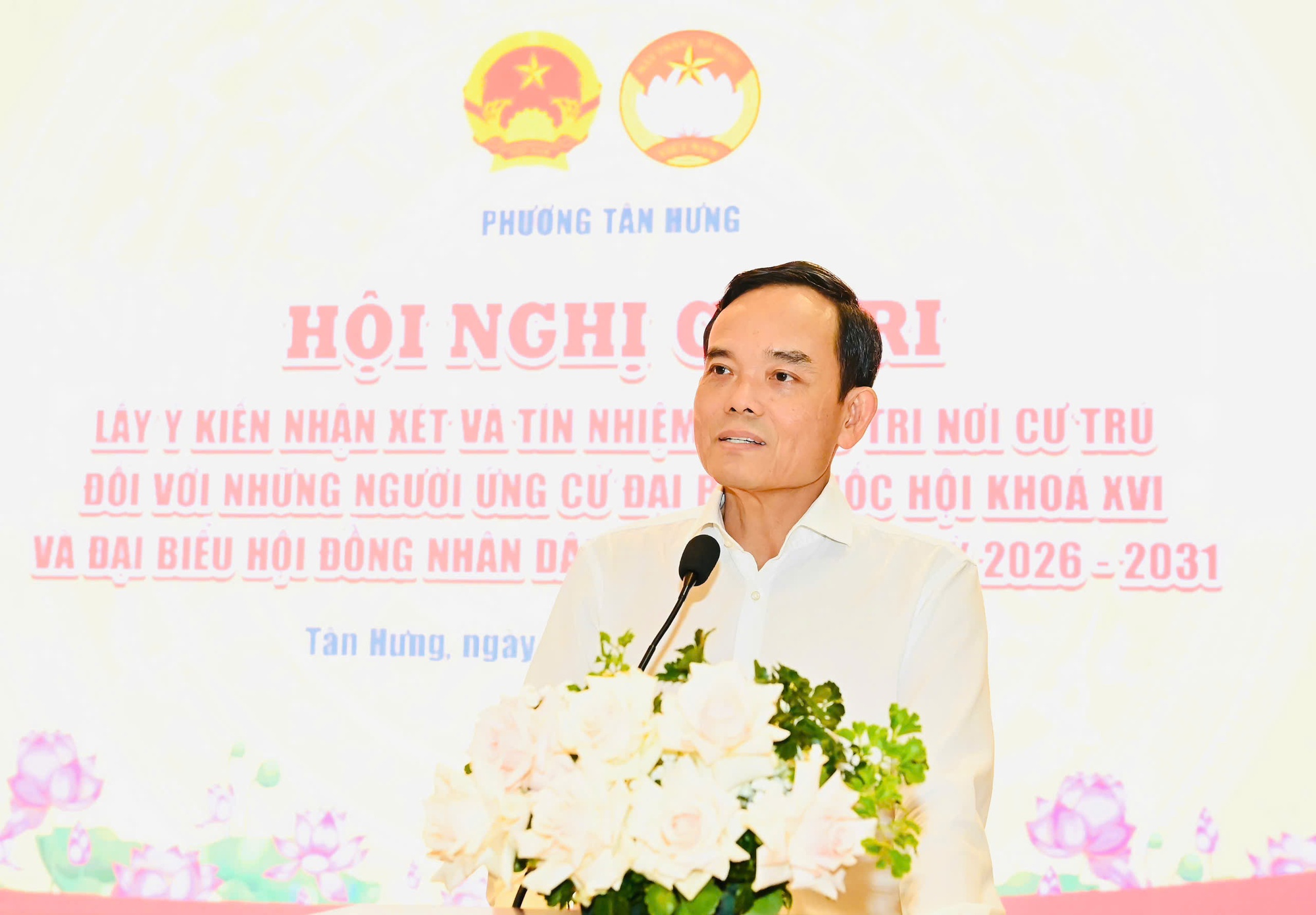Cử tri tín nhiệm 100%, giới thiệu ông Trần Lưu Quang ứng cử đại biểu Quốc hội - Ảnh 3.