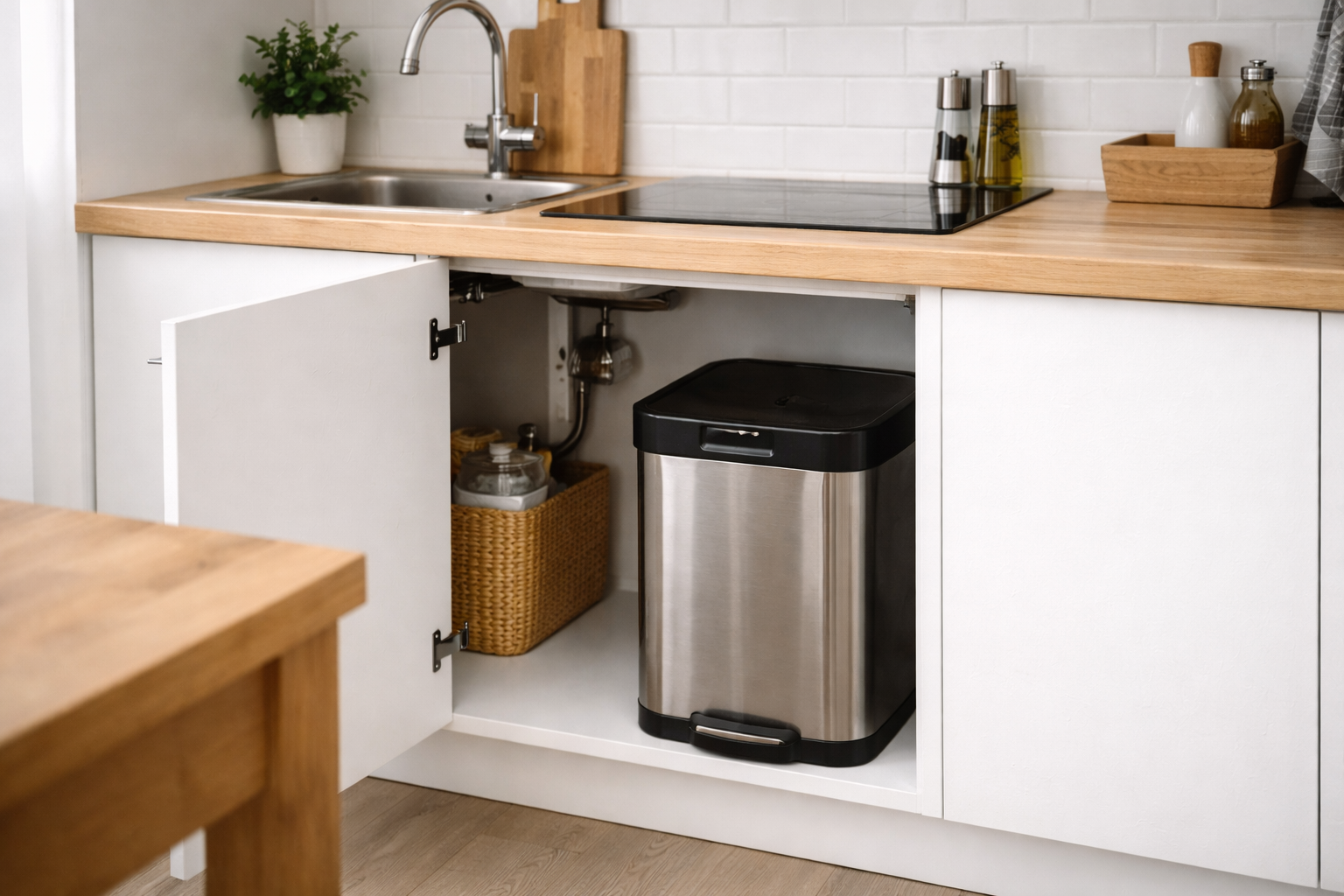 Cuối năm, bếp đặt sai 1 thứ rất dễ “thoát khí tiền” - nhà càng gọn càng dễ mắc - Ảnh 3.