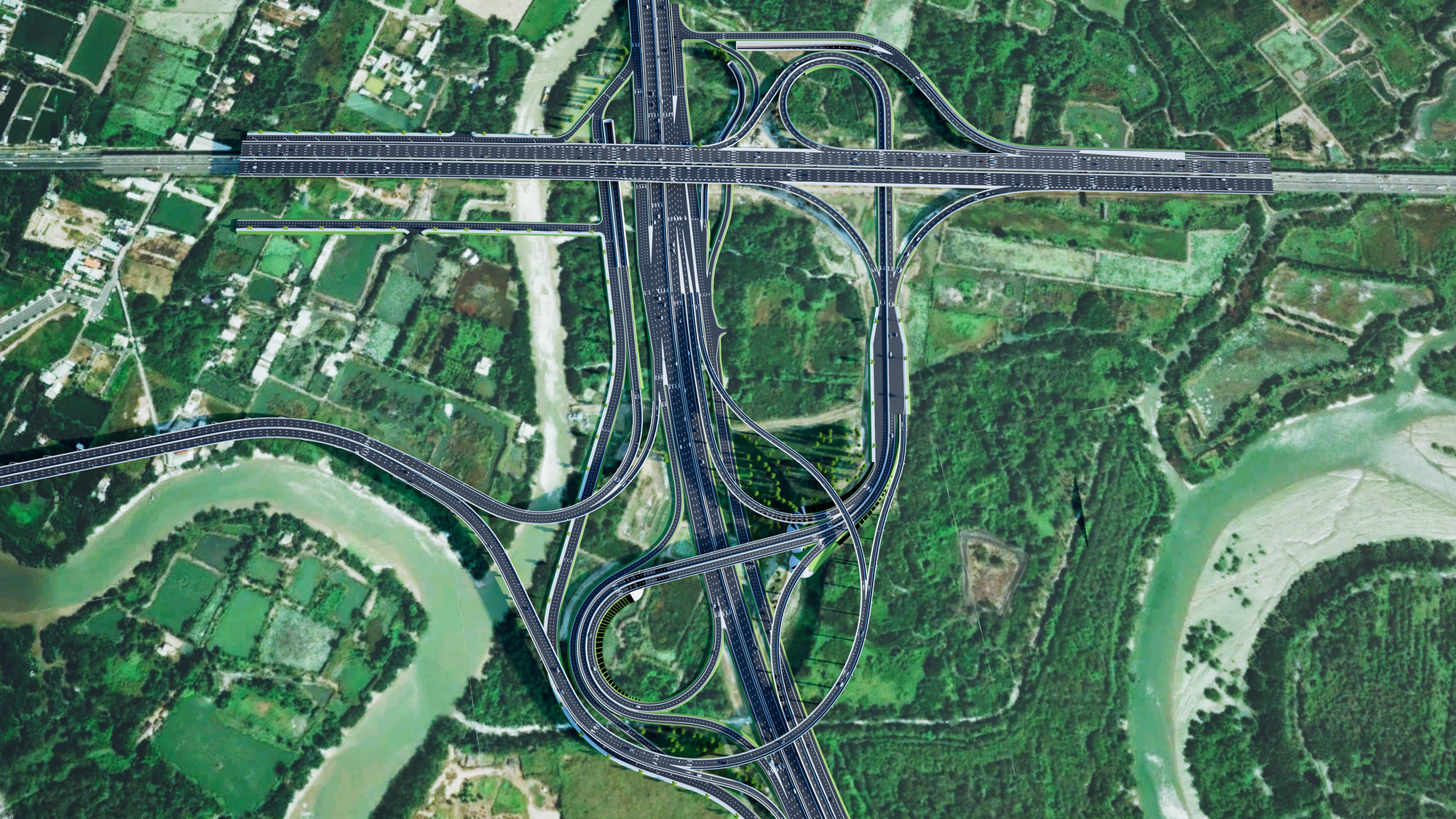 Phối cảnh trục đường liên cảng Cát Lái - Phú Hữu chuẩn bị khởi công năm 2026- Ảnh 3.