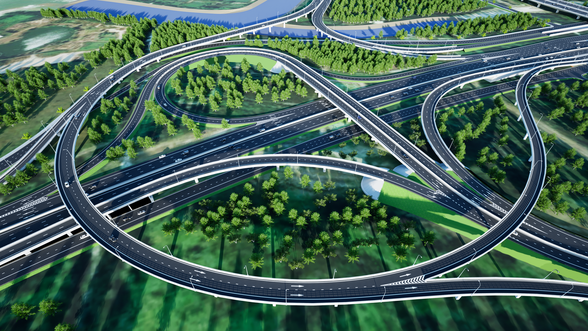 Phối cảnh trục đường liên cảng Cát Lái - Phú Hữu chuẩn bị khởi công năm 2026- Ảnh 4.