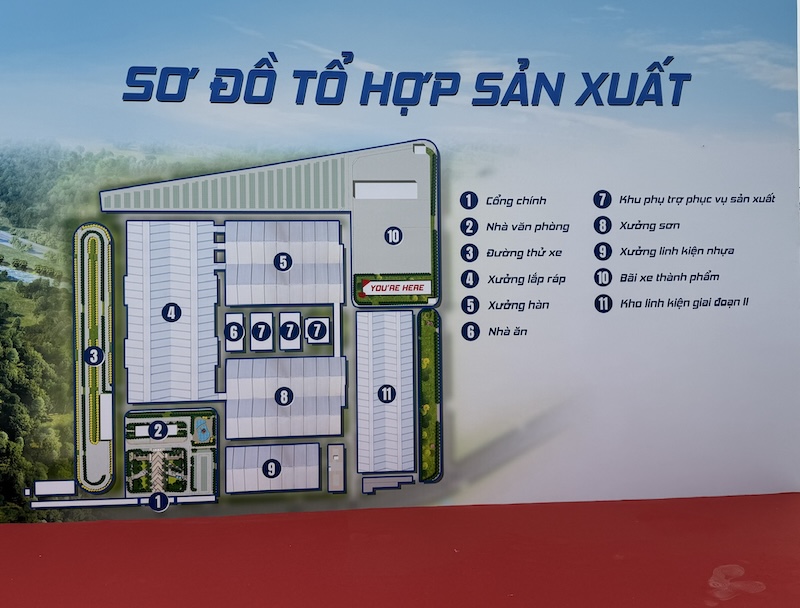 Hình ảnh mới nhất về Nhà máy ô tô Trung Quốc đầu tiên ở Việt Nam sau 3 tháng khởi công: Những chi tiết đáng chú ý- Ảnh 9.