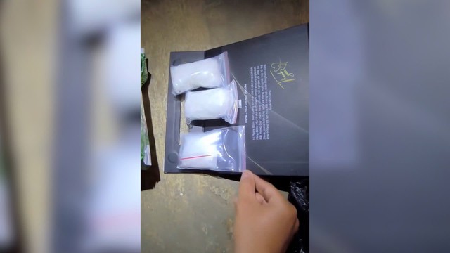 Khám xét nơi ở của Lê Trung Huy trong chuyên án lớn, tịch thu loạt tang vật chôn dưới vườn nhà- Ảnh 2.