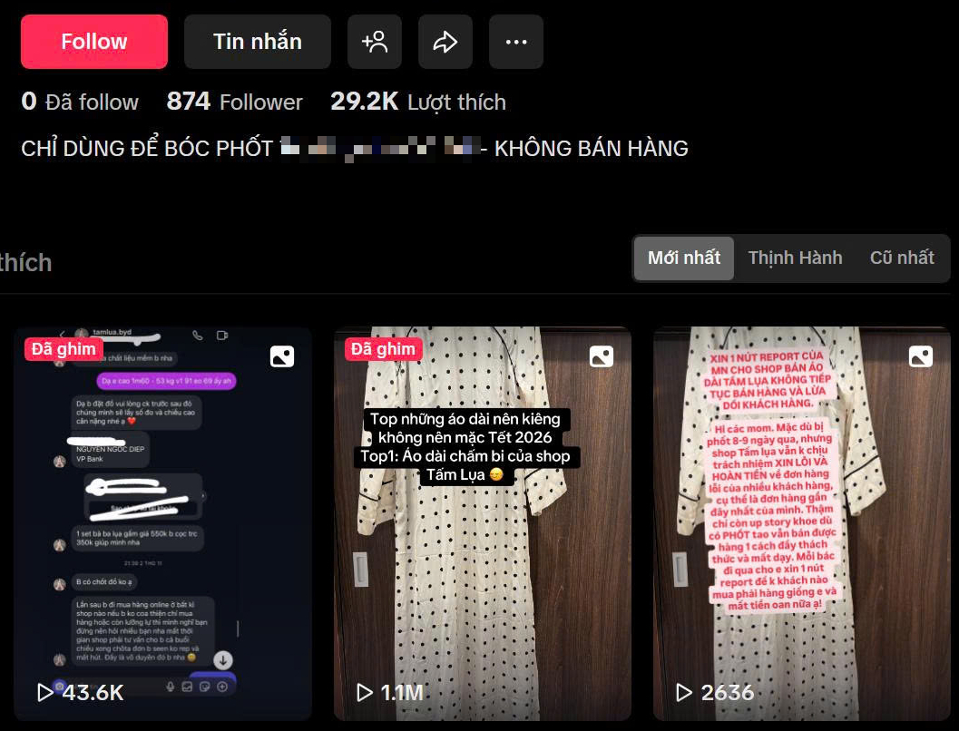 Cô gái khóc thét vì mua áo dài 1,2 triệu khác xa ảnh mẫu, tức nhất là thái độ "phủi tay" của shop online - Ảnh 1.