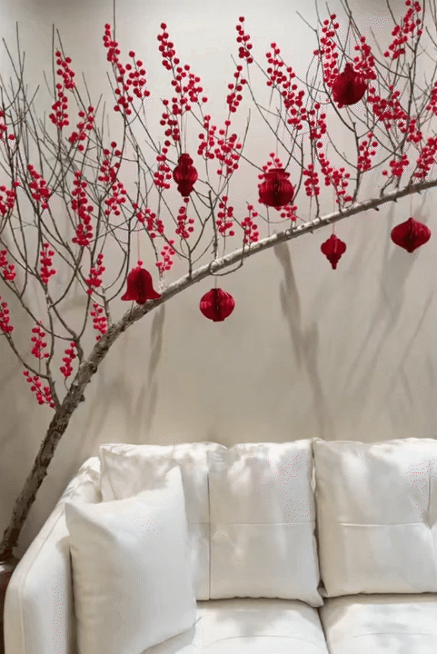 Mẹ bỉm "cao tay" tận dụng cành đào khô từ Tết năm ngoái, hô biến thành cành đào rực rỡ chỉ với hơn 200k- Ảnh 8.