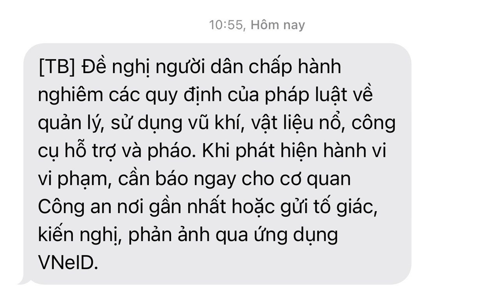 Sát Tết, Bộ Công an gửi thông báo quan trọng đến SĐT của người dân: Mọi người cần kiểm tra tin nhắn - Ảnh 1.