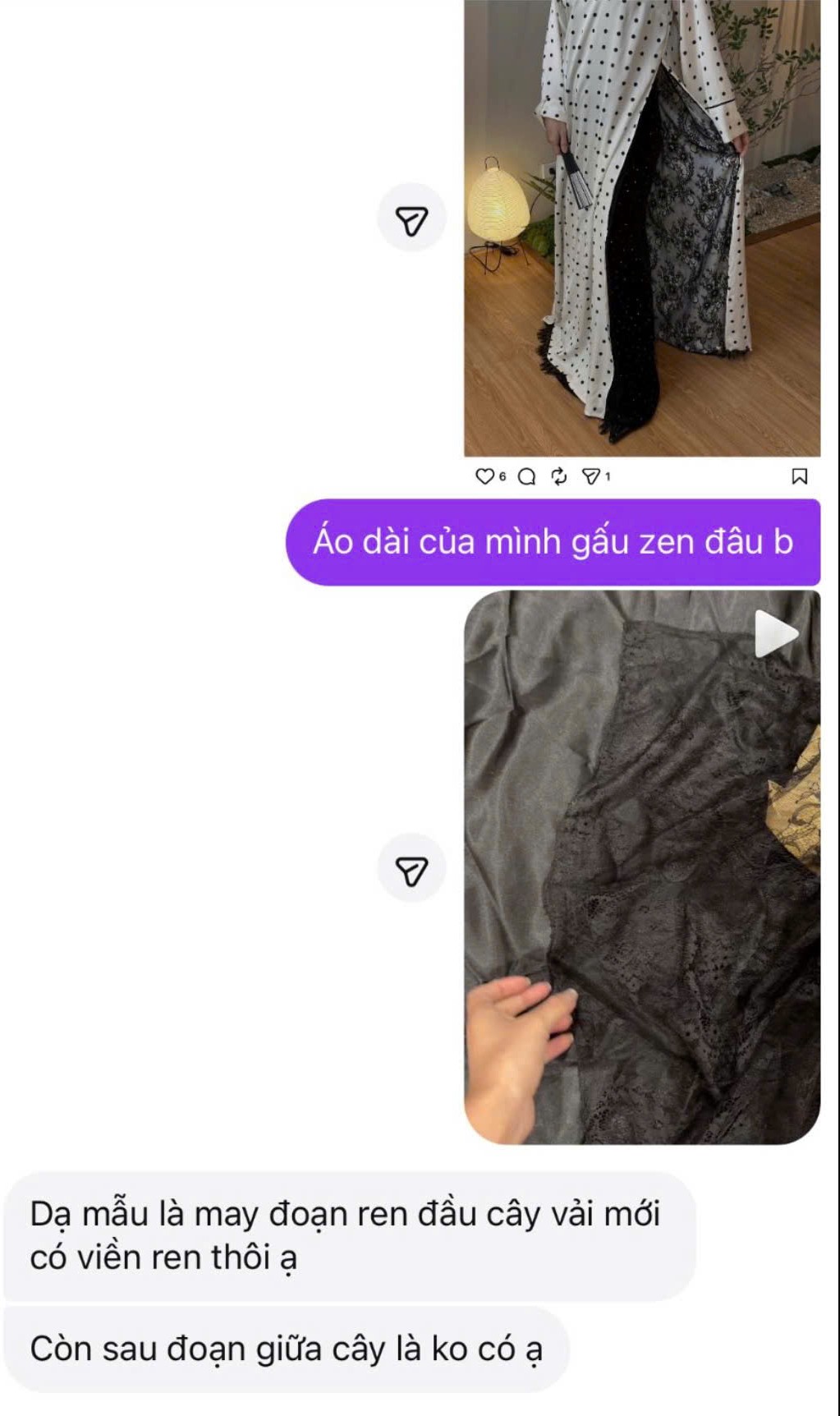 Cô gái khóc thét vì mua áo dài 1,2 triệu khác xa ảnh mẫu, tức nhất là thái độ "phủi tay" của shop online - Ảnh 4.