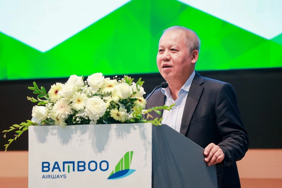 Nguyên Phó Cục trưởng Cục Hàng không Võ Huy Cường làm Phó Tổng giám đốc Bamboo Airways - Ảnh 1.