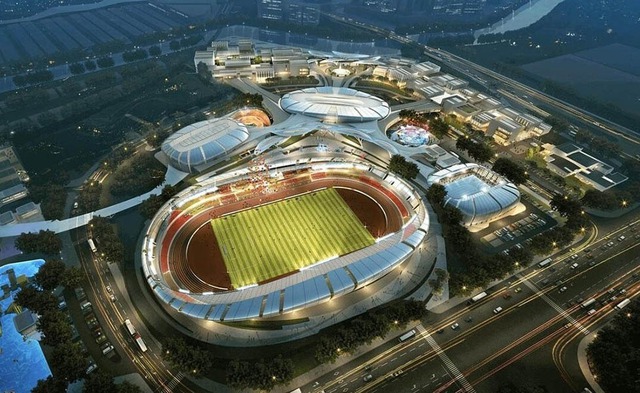 Đại dự án 145.000 tỷ đồng của Sun Group có sân vận động 70.000 chỗ ngồi có chuyển biến gì sau hơn 1 tháng động thổ?- Ảnh 1.