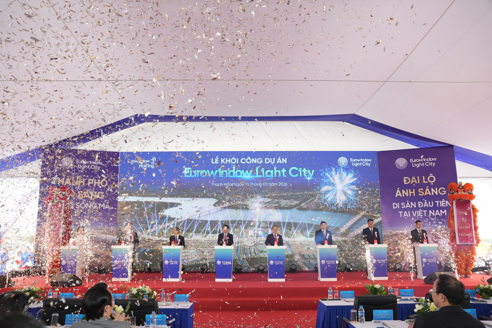 Lễ khởi công "Thành phố Ánh sáng" quy mô 176ha bên bờ sông Mã - Ảnh 5.