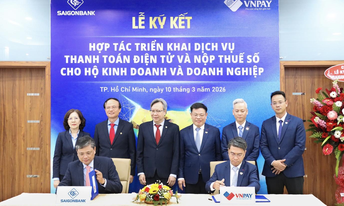 SAIGONBANK và VNPAY triển khai giải pháp số lấy thanh toán làm điểm khởi đầu - Ảnh 1.