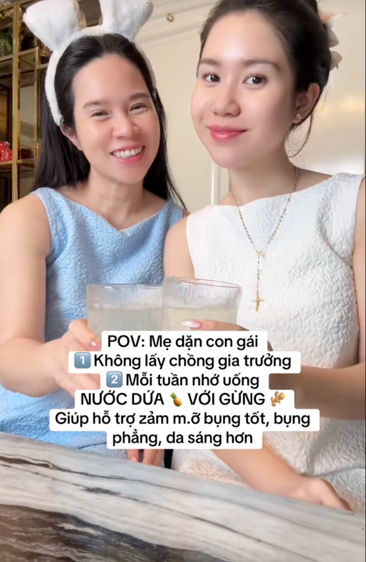 Không cần mỹ phẩm đắt tiền, mẹ U60 chỉ con gái uống loại nước này mỗi tuần: Giảm mỡ bụng, da sáng mịn thấy rõ- Ảnh 7.