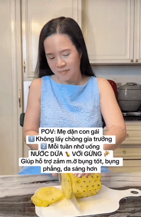 Không cần mỹ phẩm đắt tiền, mẹ U60 chỉ con gái uống loại nước này mỗi tuần: Giảm mỡ bụng, da sáng mịn thấy rõ- Ảnh 3.