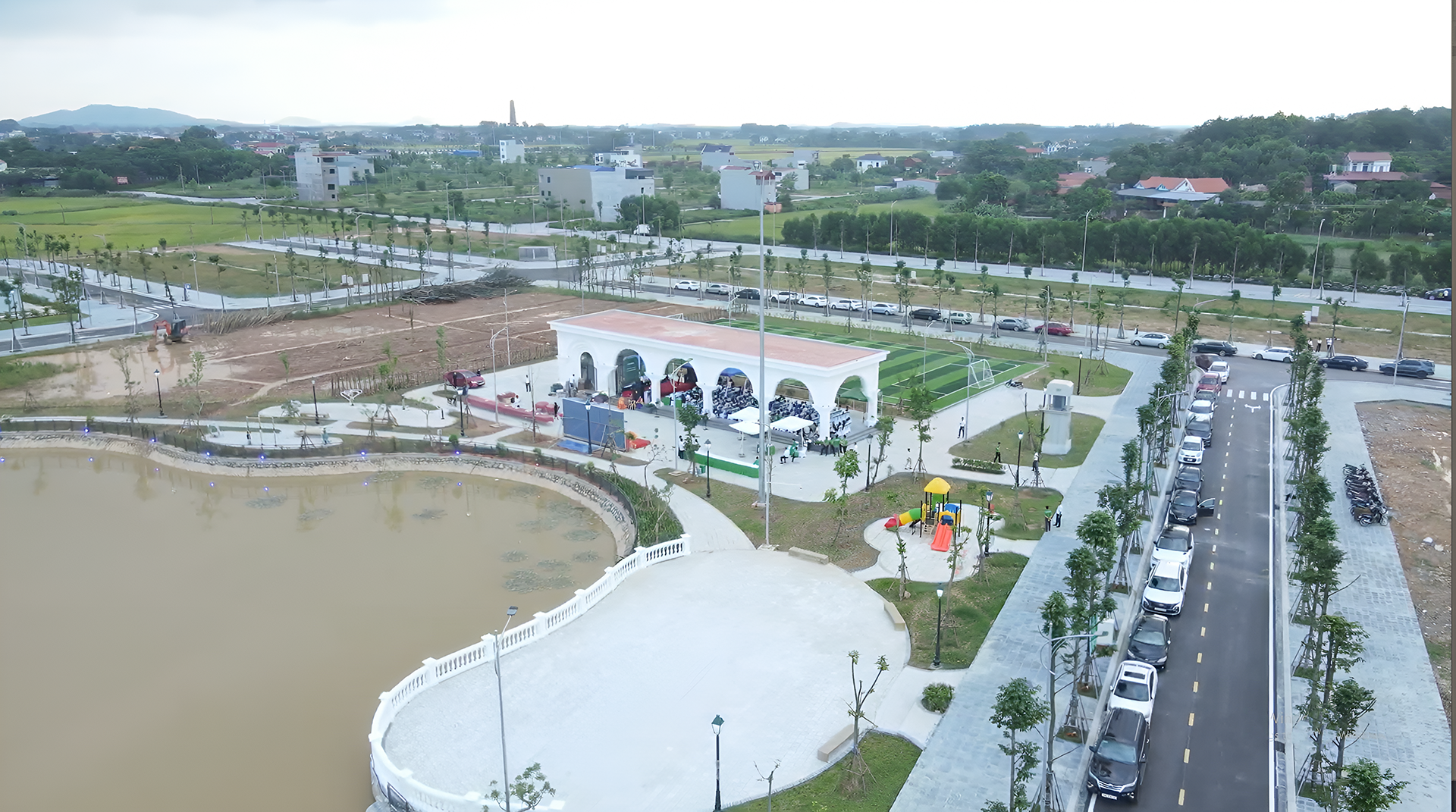 Dòng tiền đổ về shophouse Tân Yên: Sóng đầu tư theo hạ tầng và công nghiệp - Ảnh 1.