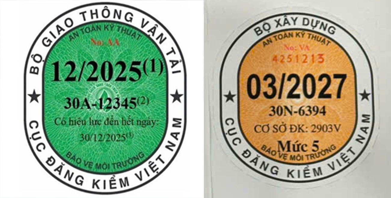 Lý do tem đăng kiểm mới không in ngày hết hạn- Ảnh 1.