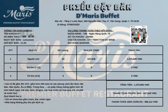 Tràn lan fanpage giả mạo nhà hàng buffet D'Maris, Poseidon..., nhiều người sập bẫy- Ảnh 1.