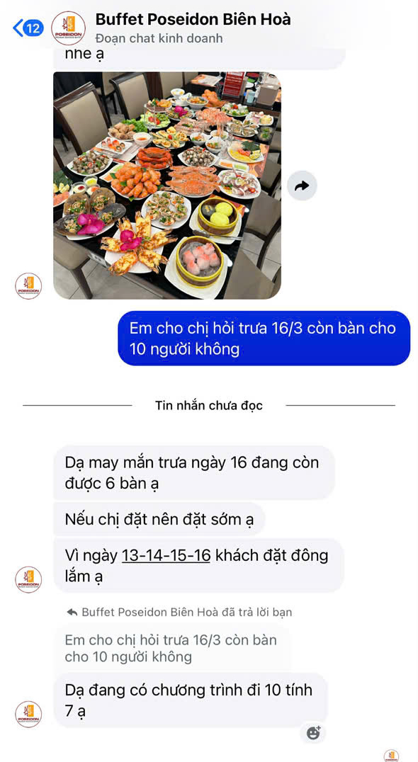 Tràn lan fanpage giả mạo nhà hàng buffet D'Maris, Poseidon..., nhiều người sập bẫy- Ảnh 2.