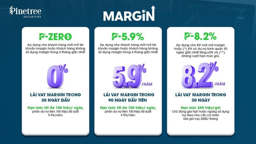 Giữa làn sóng tăng lãi suất huy động, Chứng khoán Pinetree tung gói vay margin chỉ tương đương lãi tiết kiệm ngân hàng- Ảnh 1.
