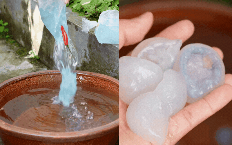 Đặc sản này ở Huế đã vào mùa: Màu xanh trong veo mát mắt, dân bản địa mê mệt có khi chẳng có mà ăn- Ảnh 1.