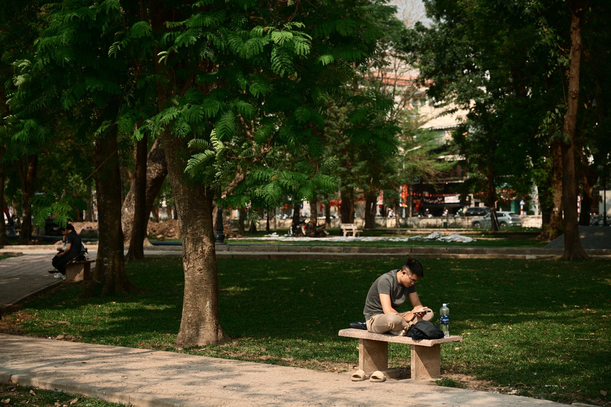 Người Hà Nội đang đổ xô ra công viên Thống Nhất săn lùng một khung cảnh vô thực- Ảnh 10.