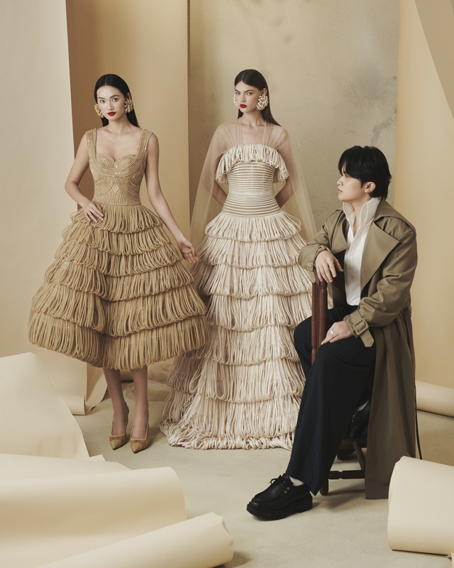 Bộ sưu tập Numero 5 của NTK Nguyễn Phúc Tuấn: Bức thư tình viết bằng thời trang- Ảnh 12.