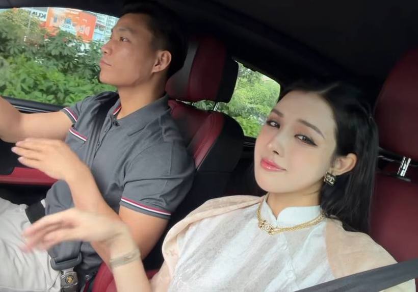 "Cam thường" bóc nhan sắc thật bạn gái "trâm anh thế phiệt" của Vũ Văn Thanh, đứng cạnh Hoa khôi đại học Vinh càng lộ rõ khác biệt- Ảnh 2.